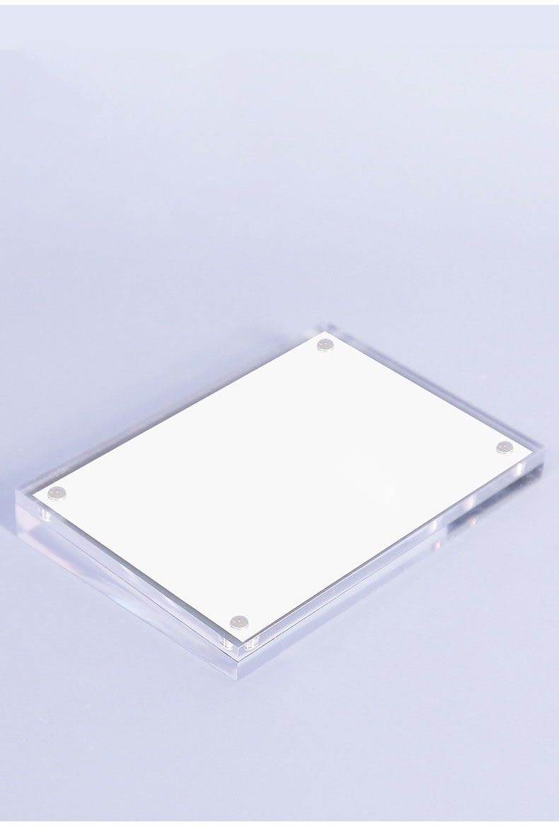 Transparent Acrylic Card Block Holder